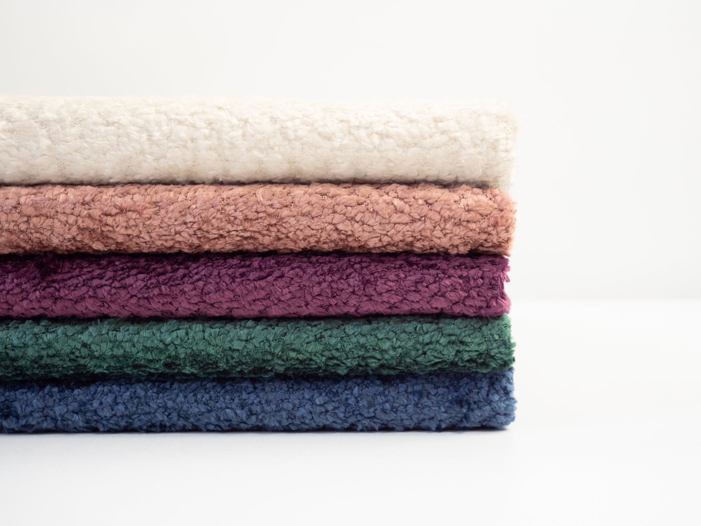 Dekostoff Chenille Bogota dunkelblau