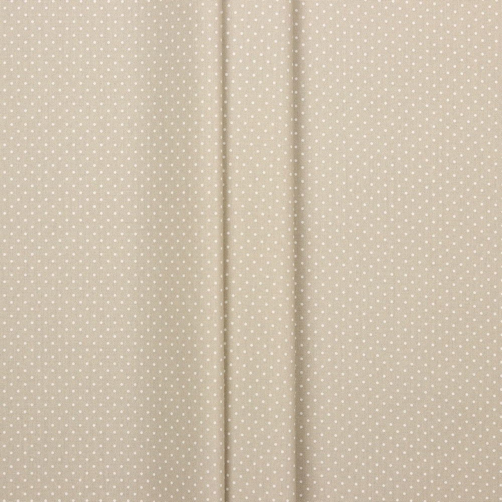 Beschichtete Baumwolle Petit Dots sand