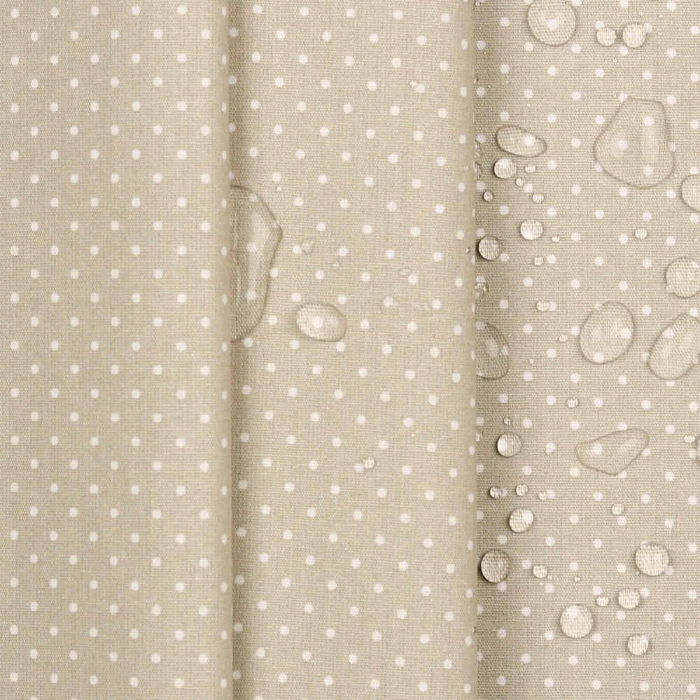 Beschichtete Baumwolle Petit Dots sand