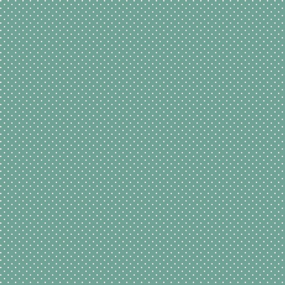 Beschichtete Baumwolle Petit Dots mistel