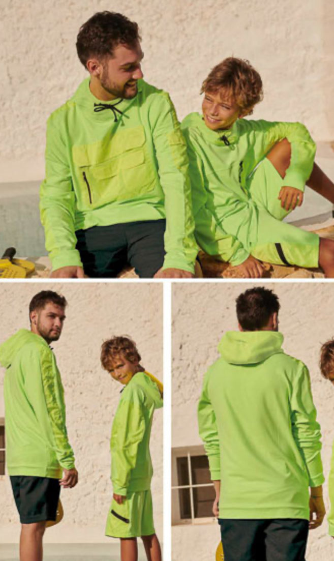 Polyripstop uni neon gelb