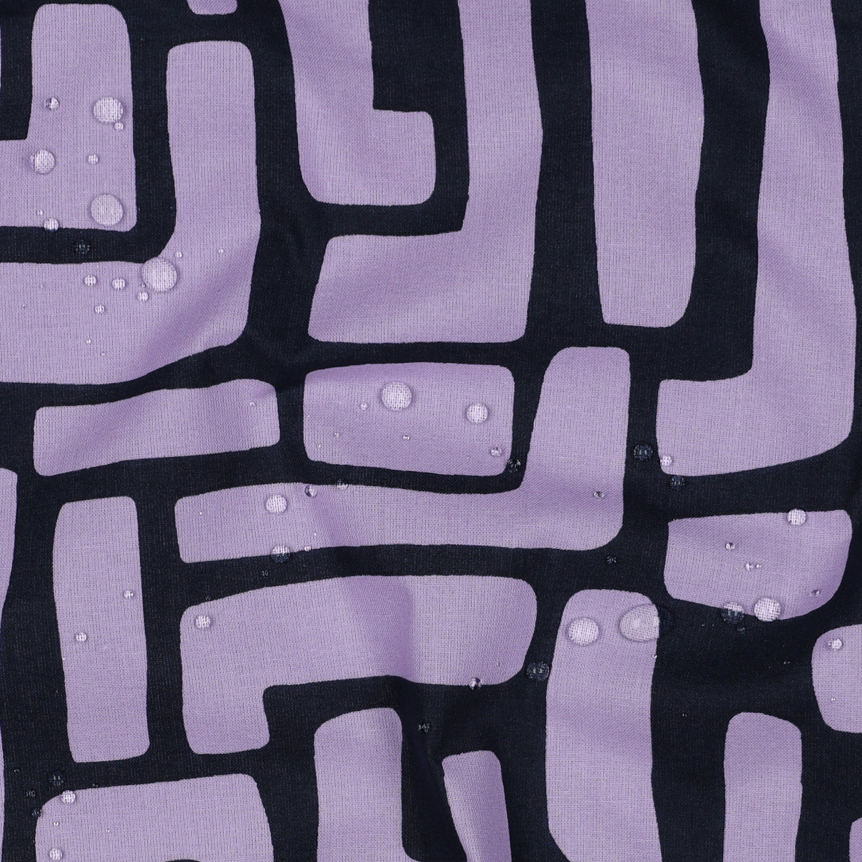 Beschichtete Baumwolle Abstract lavender