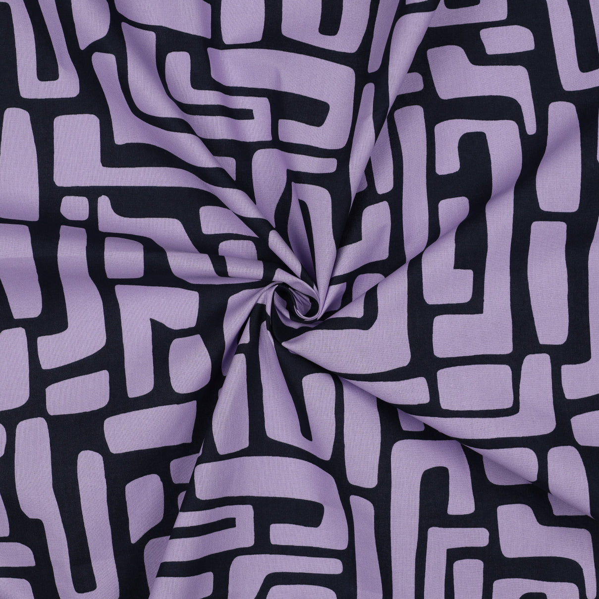 Beschichtete Baumwolle Abstract lavender