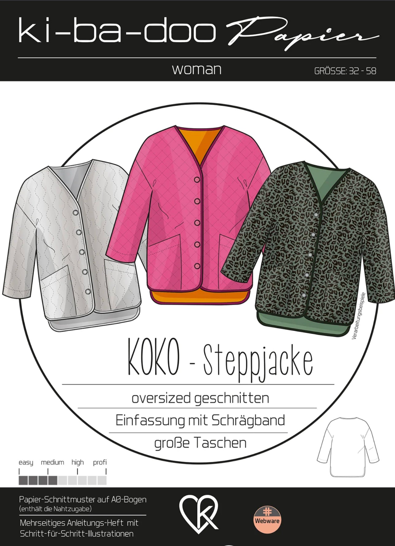 Ki-ba-doo Jacke Koko Damen