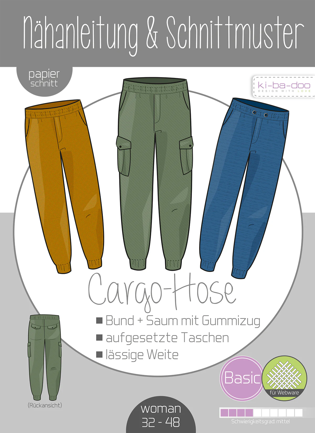 Ki-ba-doo Cargo-Hose Damen