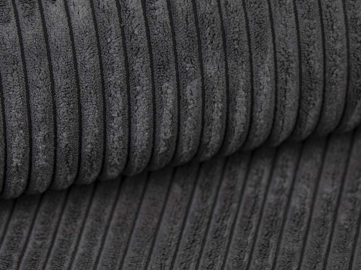 Cord Samt Cordula anthrazit