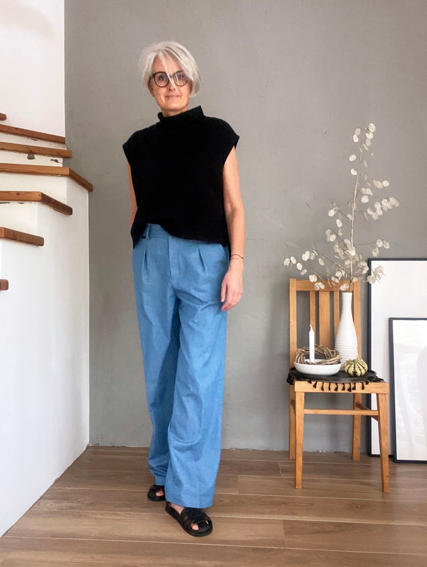 Ki-ba-doo Bundfaltenhose Gesa Damen