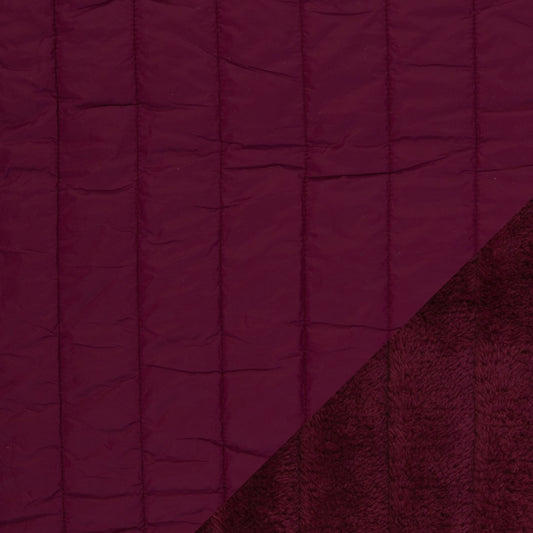 Stepper mit Fleeceabseite beere 1m