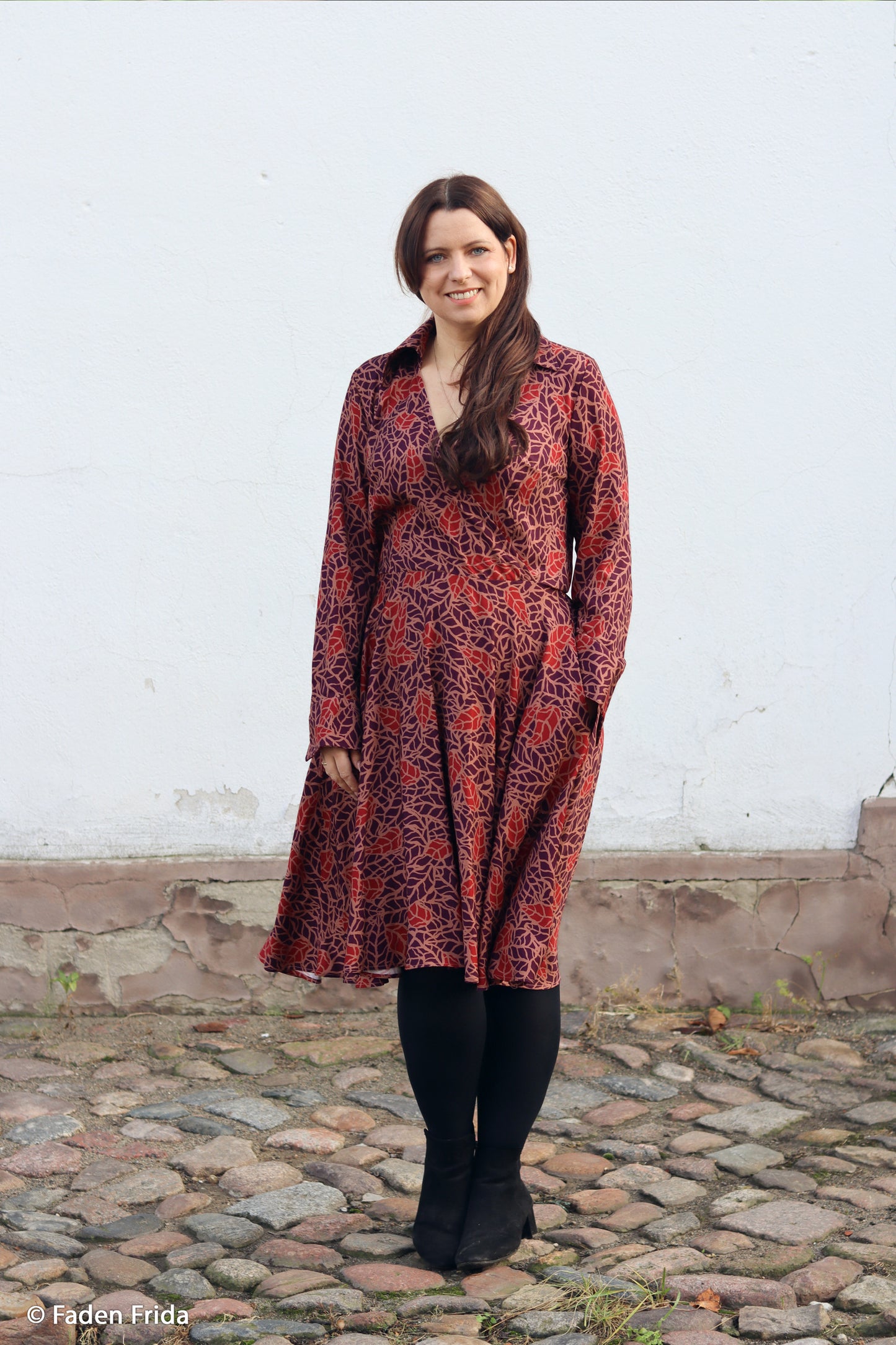 Viskose Bluse Octubre by Bienvenido Colorido aubergine