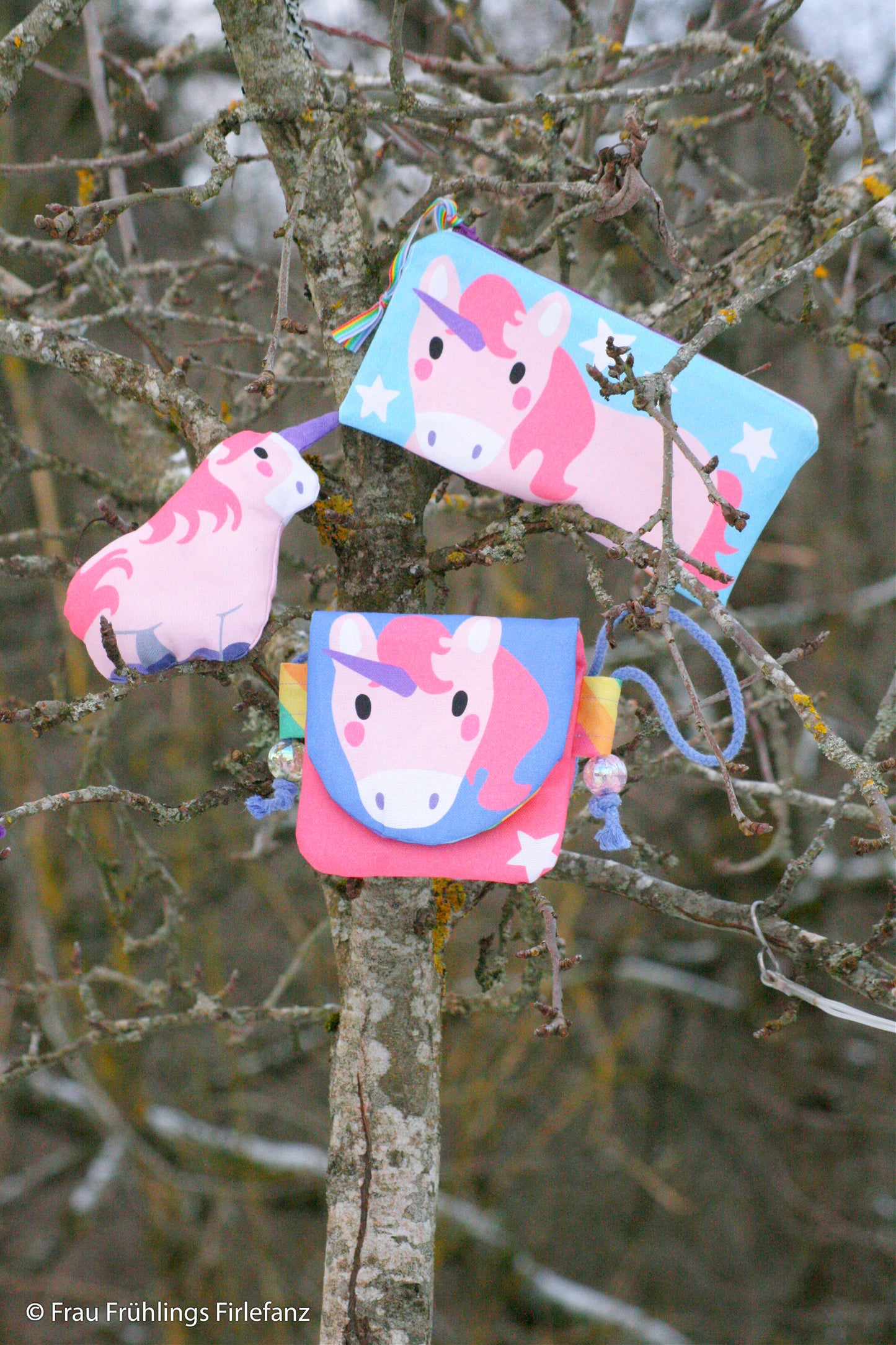 Canvas Tierbeutel DIY Panel by Käselotti Einhorn