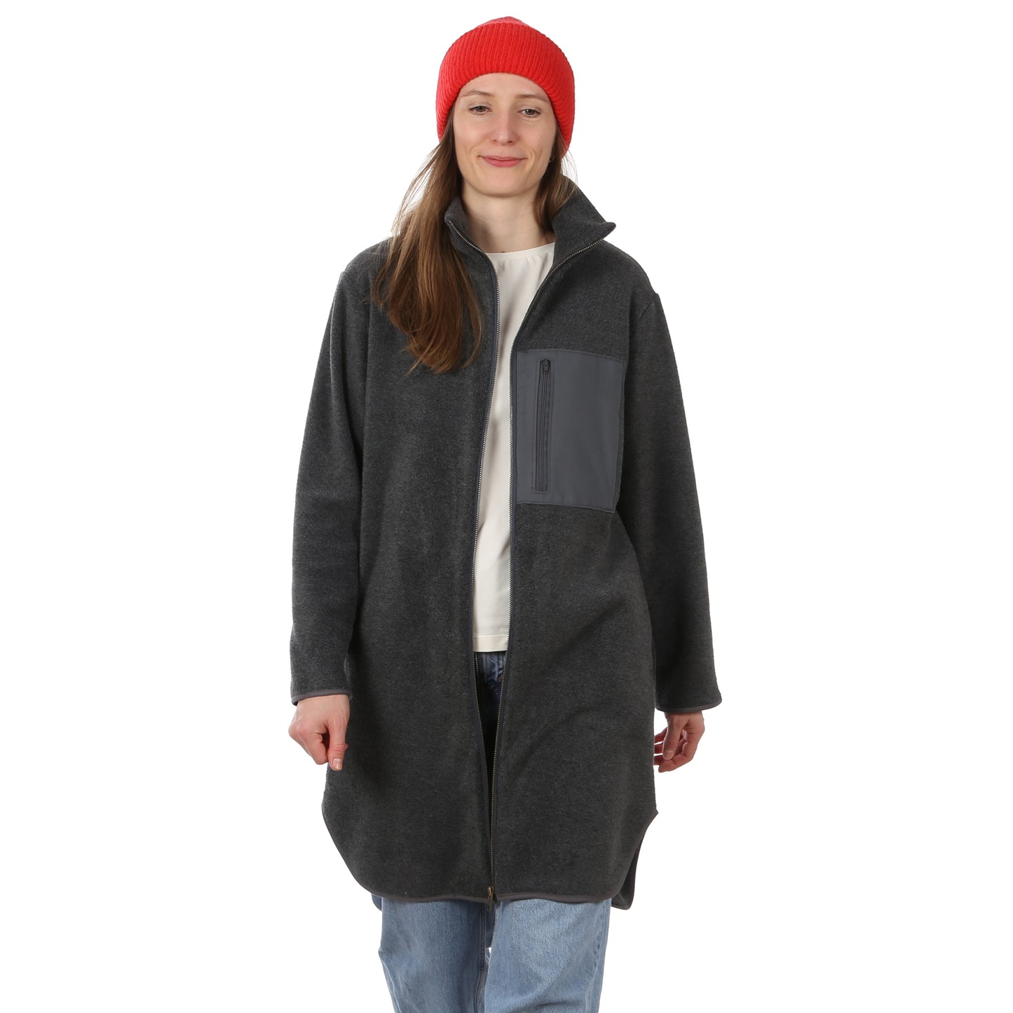 STUDIO SCHNITTREIF FRAU MOA Teddymantel Damen