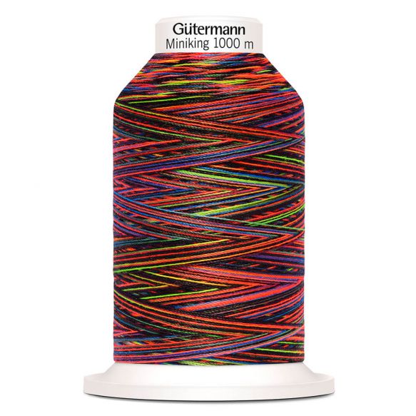Nähgarn Gütermann Miniking Multicolour 9842