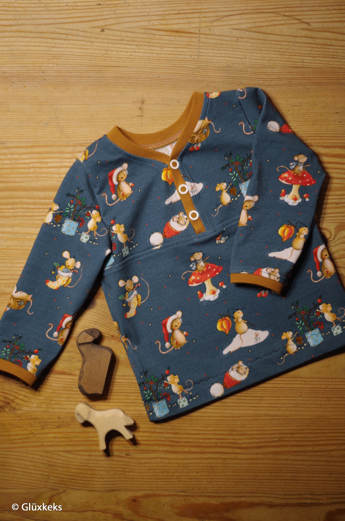 Jersey Weihnachten Weihnachtsmaus