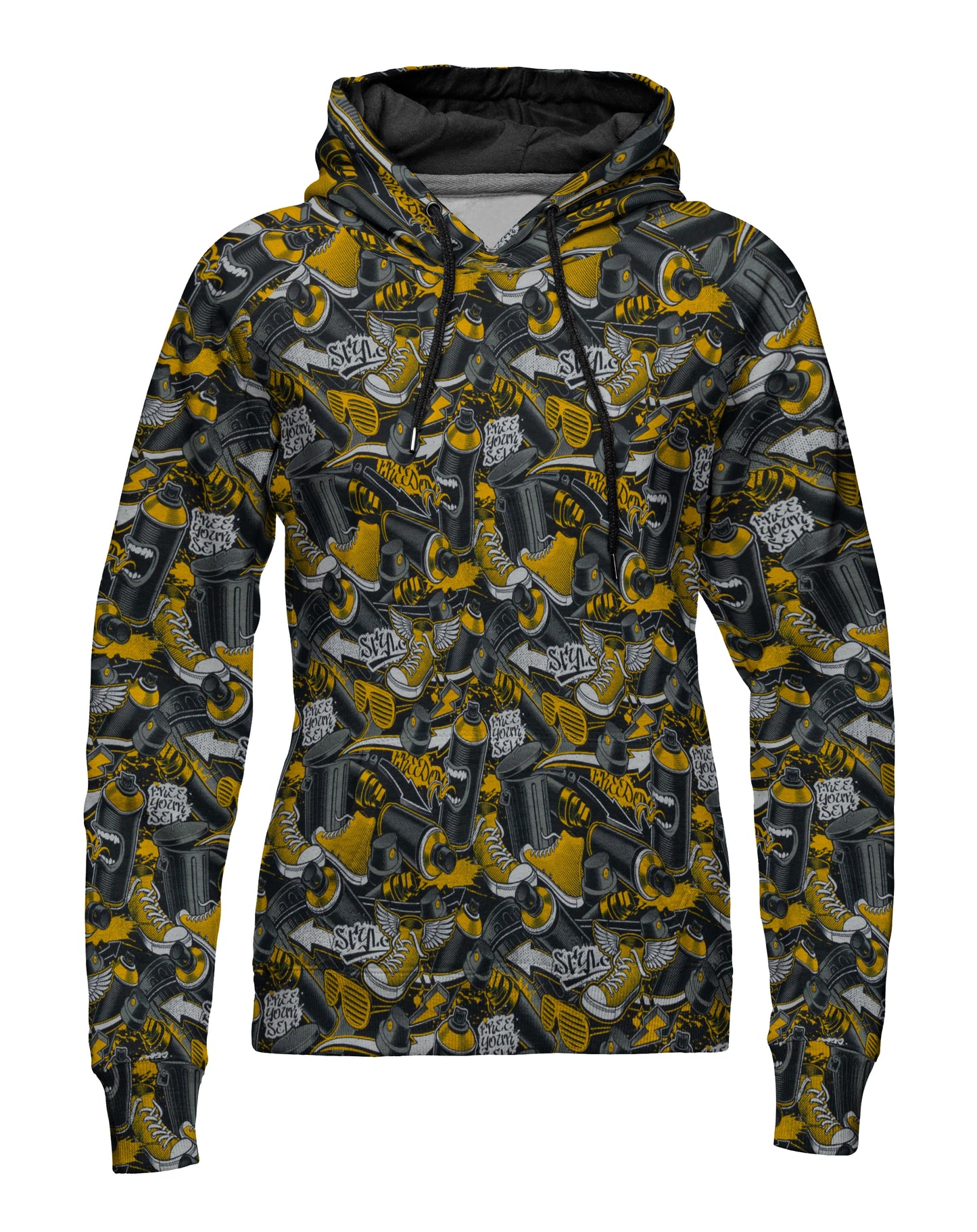 Sweat Turnschuhe senf schwarz anthrazit