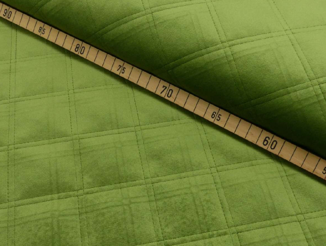 Dekostoff Möbelstoff Stepper grün