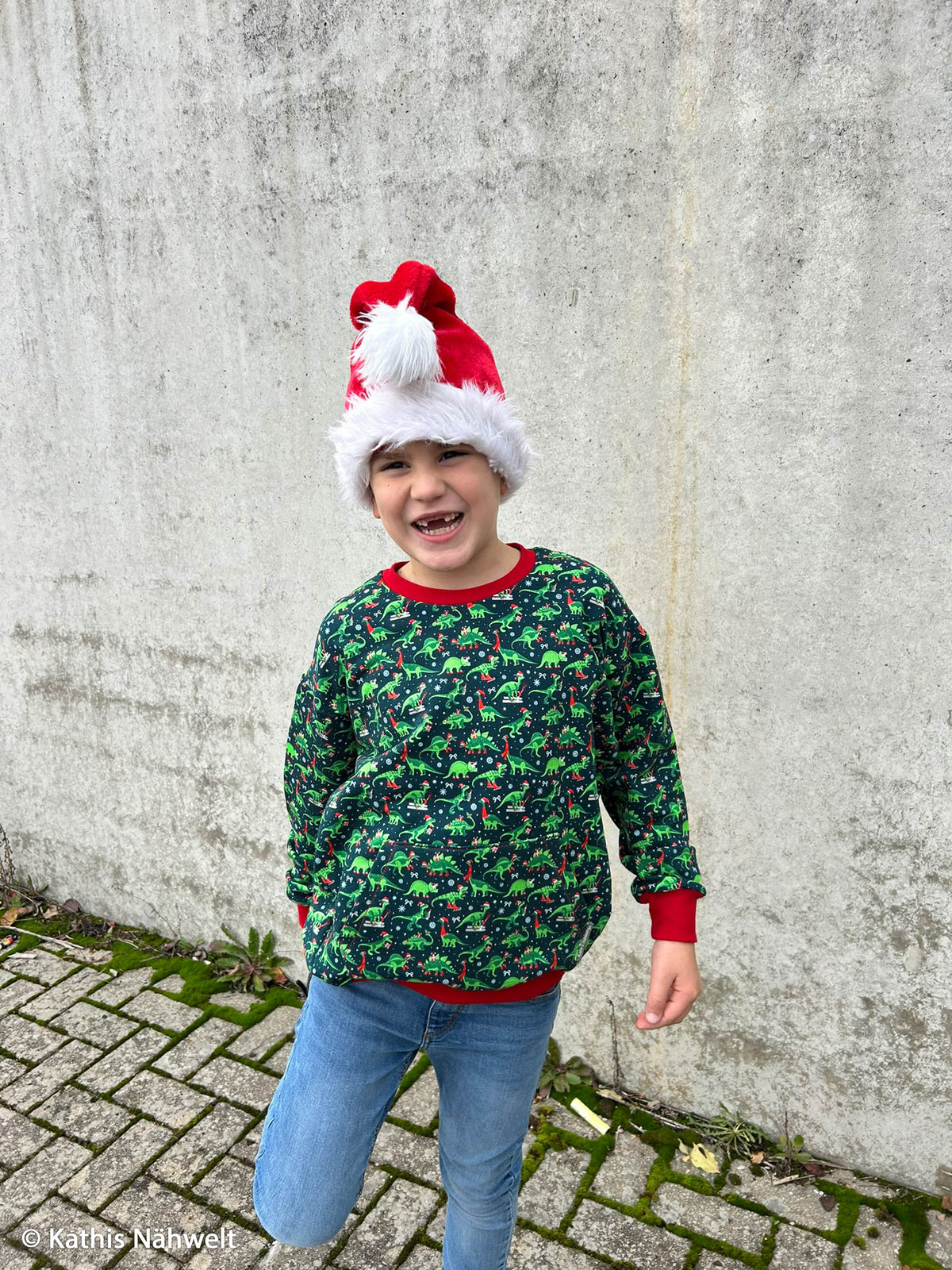 BALD ERHÄLTLICH - Sweat Weihnachten Holly Dinos