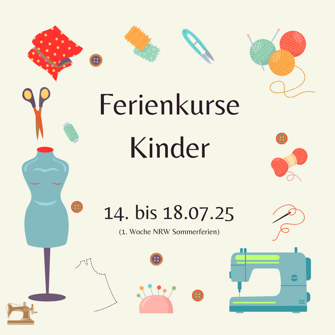 Kinderferienkurs - 14. bis 18. Juli 2025 (1.Woche NRW Sommerferien)