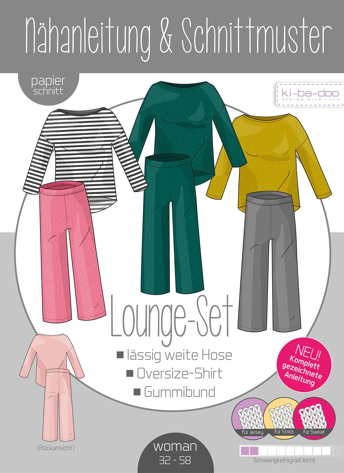 Ki-ba-doo Lounge Set Damen