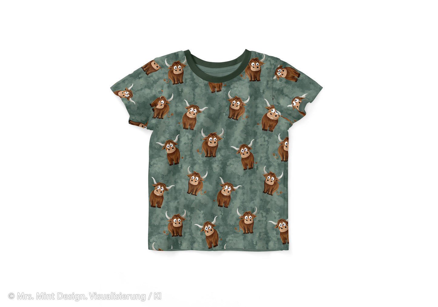 Sweat French Terry Holy Cow by Mrs. Mint Design