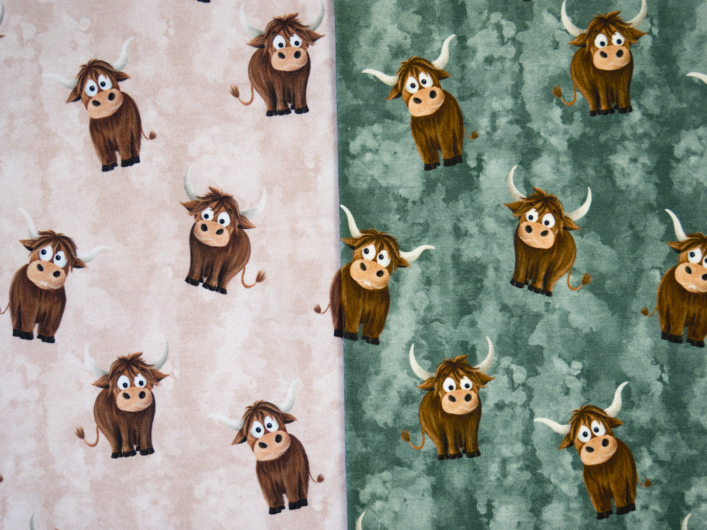 Sweat French Terry Holy Cow by Mrs. Mint Design