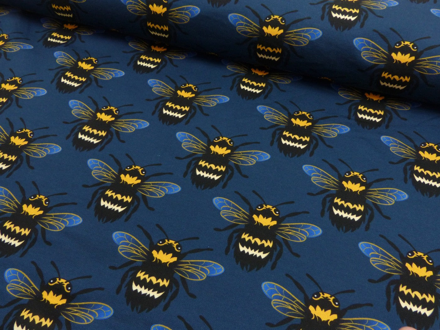 Sweat Bumblebee Love - BEE BUMBLEBEE blau