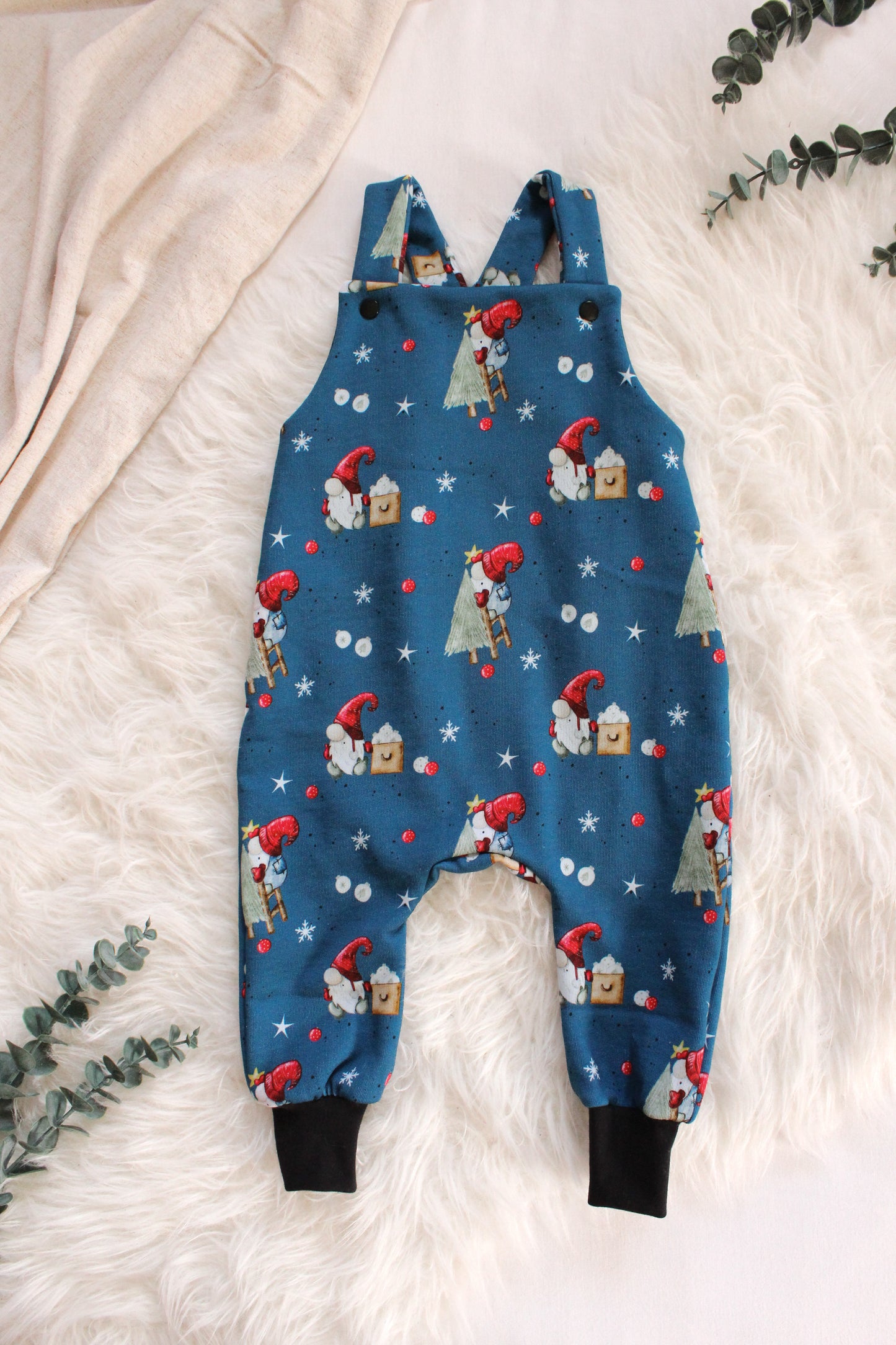 BALD ERHÄLTLICH - Sweat Winterwonderland by Sabine Marschall Wichtel jeansblau kräftig