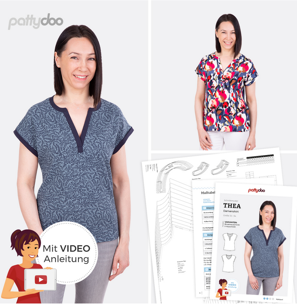 Pattydoo Damen Blusenshirt Thea