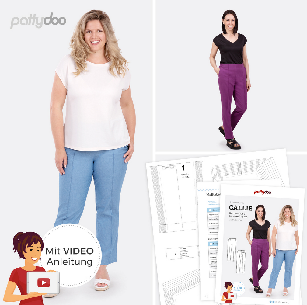 Pattydoo Damen tapered Hose Callie