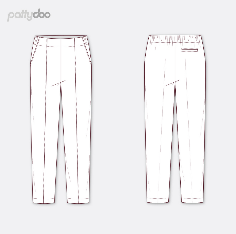 Pattydoo Damen tapered Hose Callie