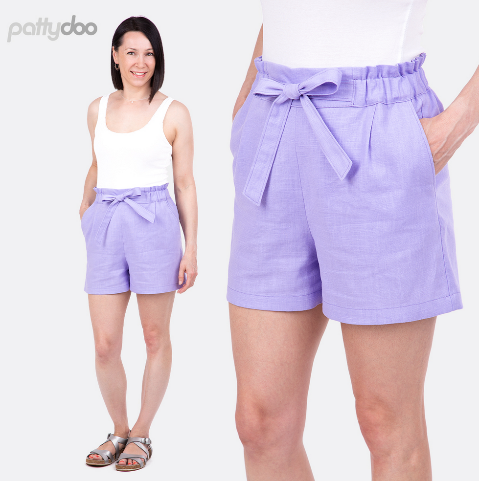 Pattydoo Damen Paperbag-Shorts Lizzy
