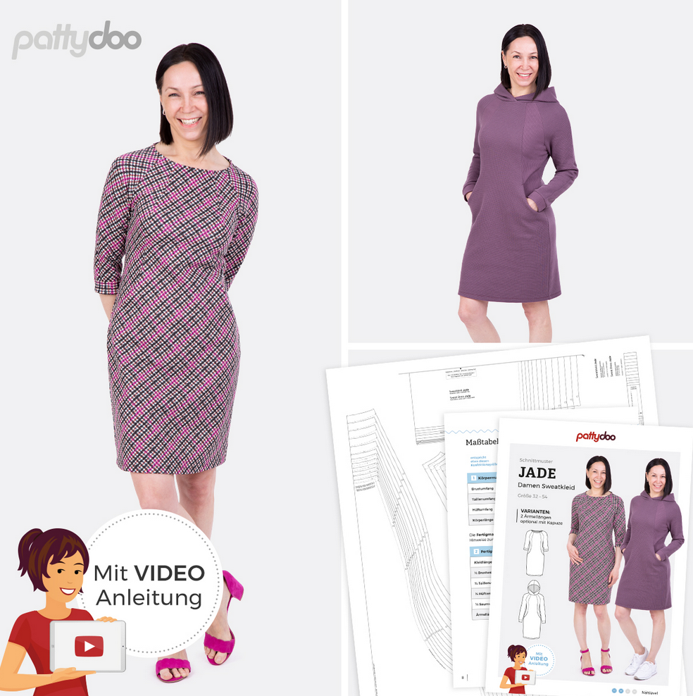 Pattydoo Damen Sweatkleid Jade