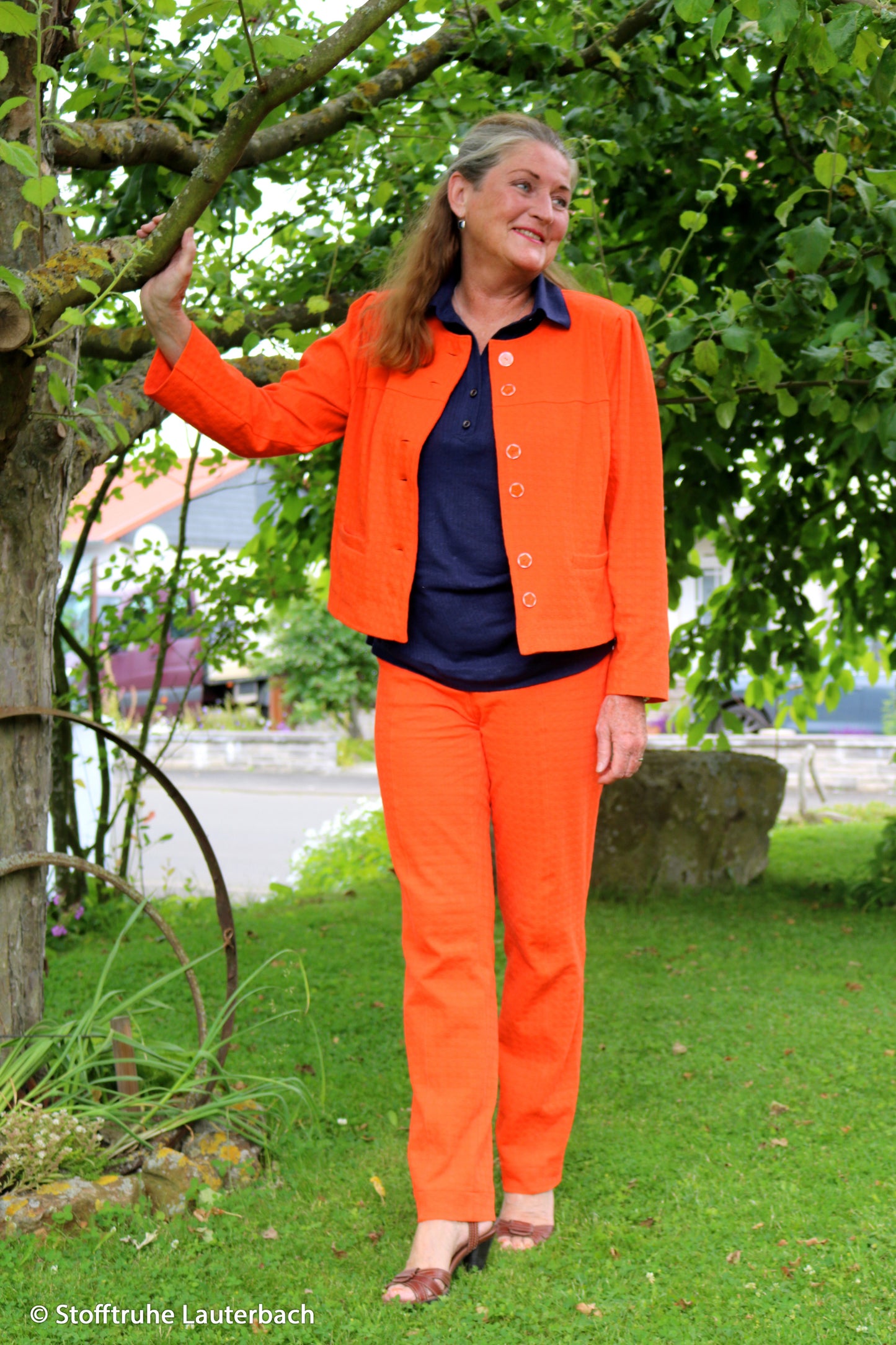 Strukturjersey Lieme uni orange FS25