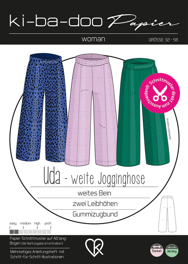 Ki-ba-doo weite Jogginghose Uda Damen