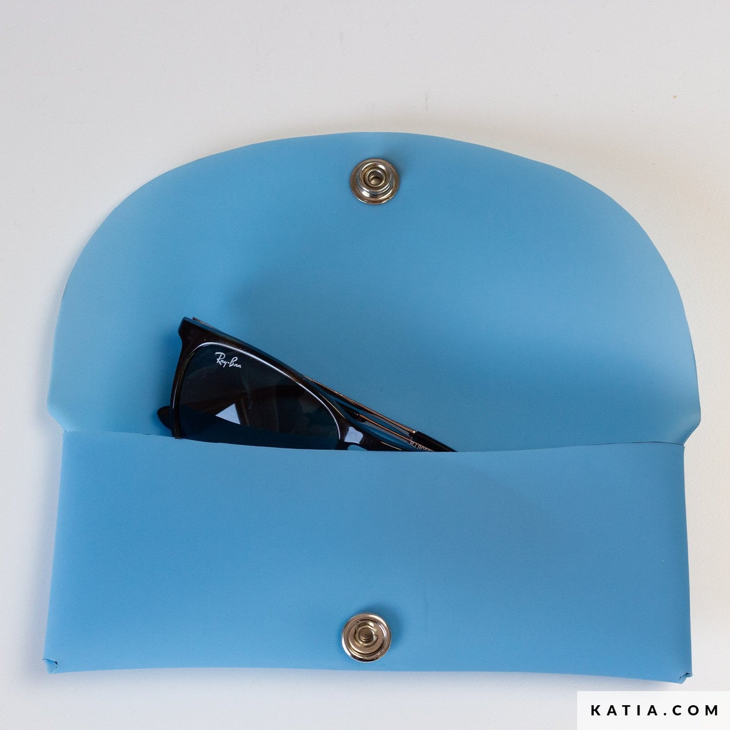 Vinylstoff PVC Katia beschichtet blau