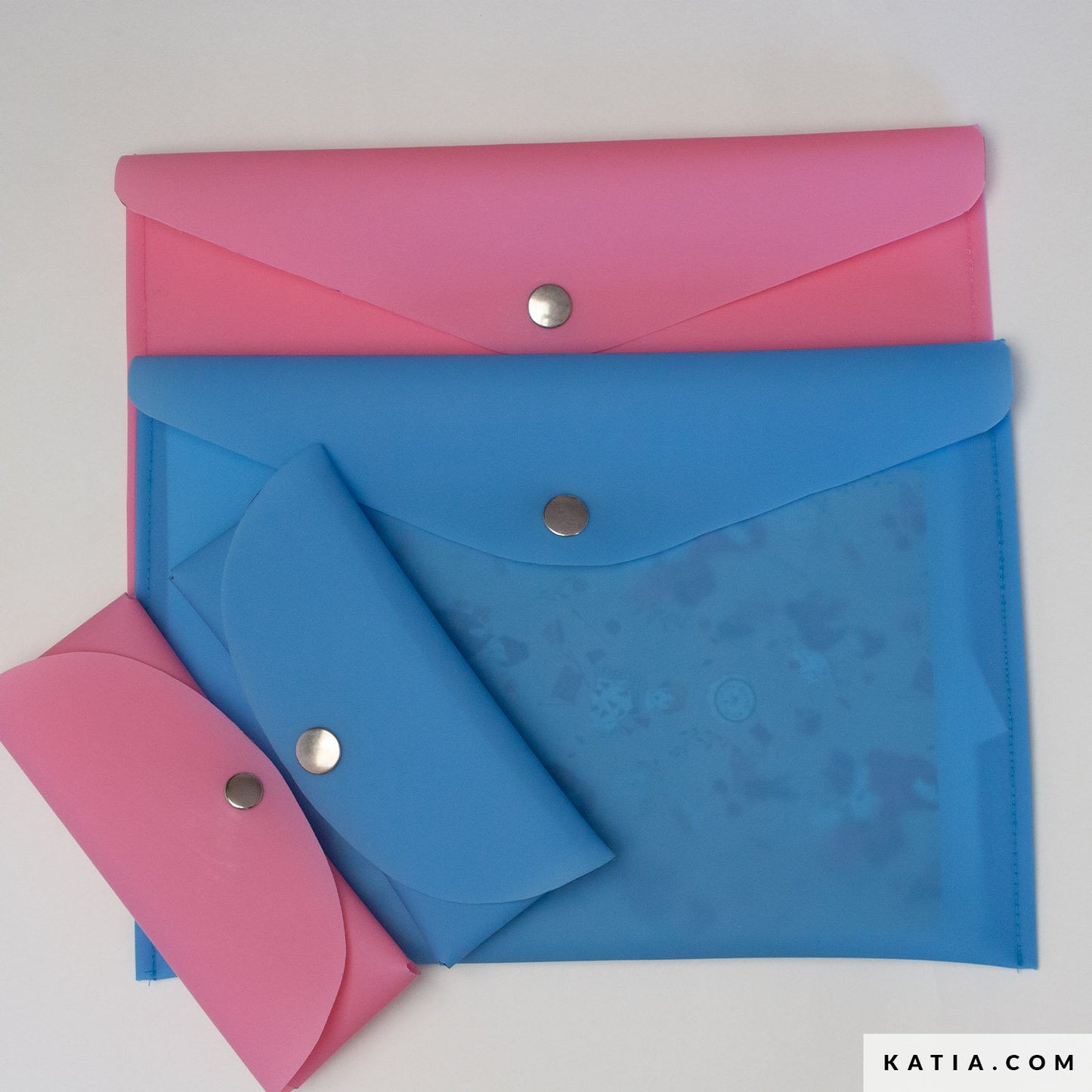 Vinylstoff PVC Katia beschichtet blau