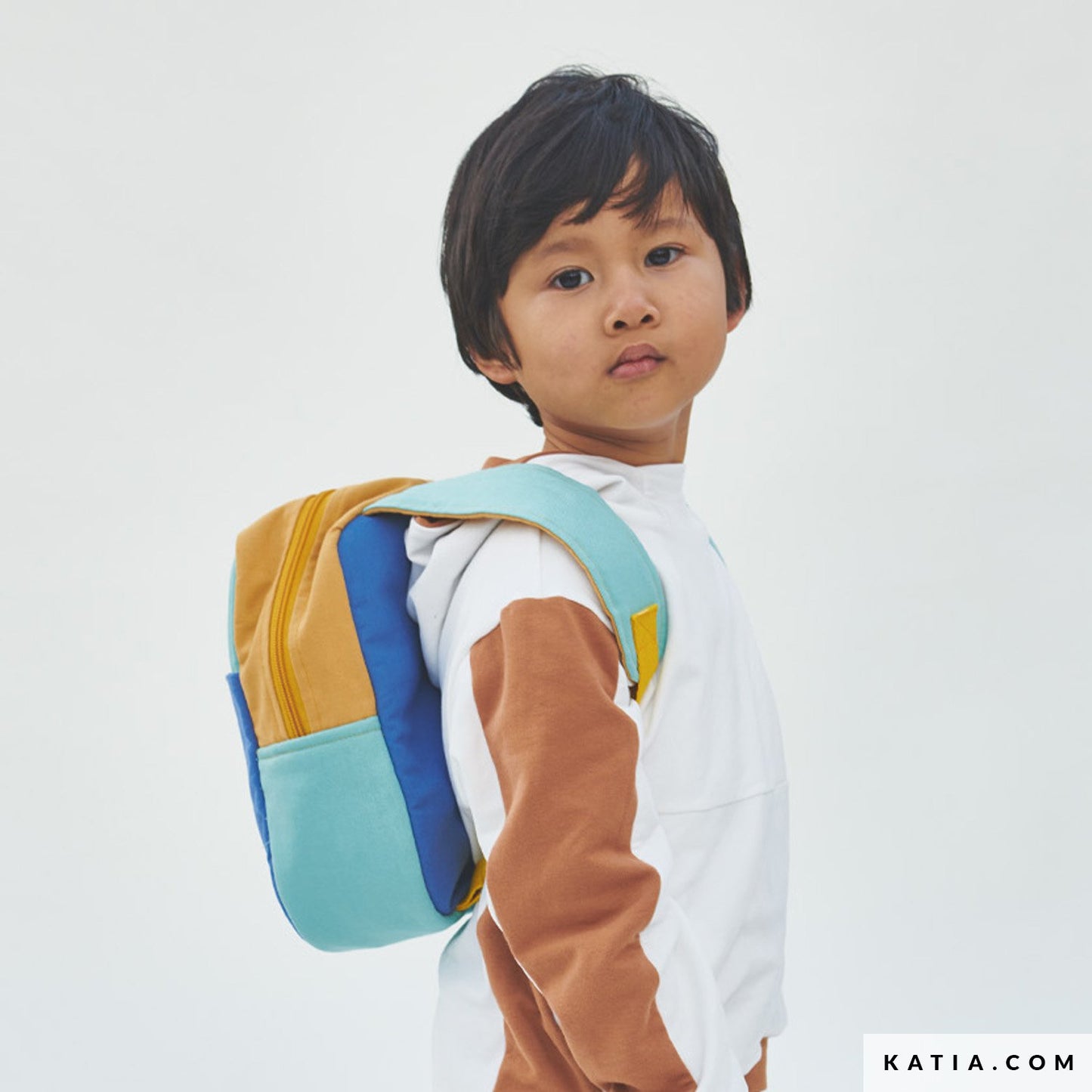 Canvas uni surf blue aqua