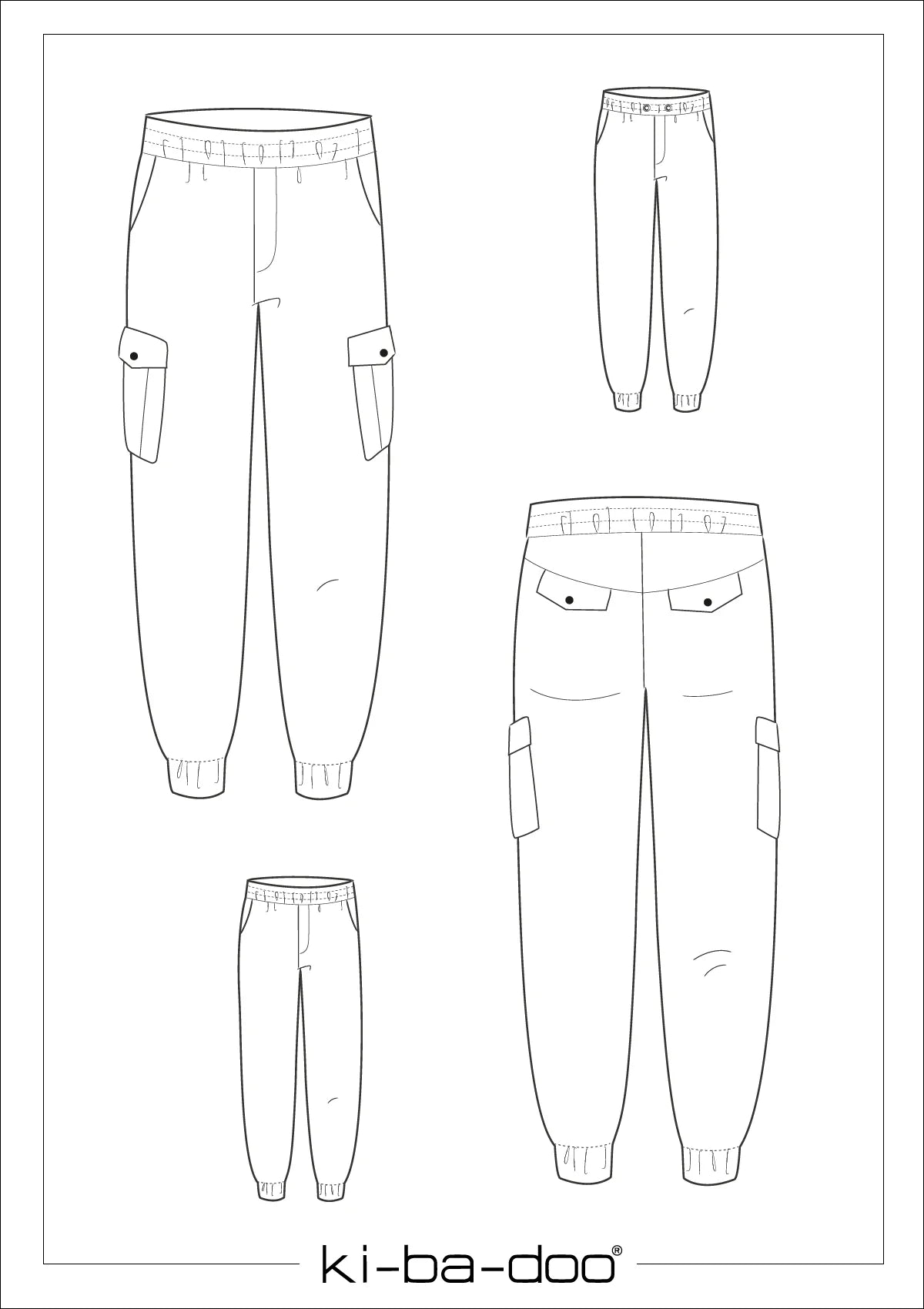 Ki-ba-doo Cargo-Hose Damen