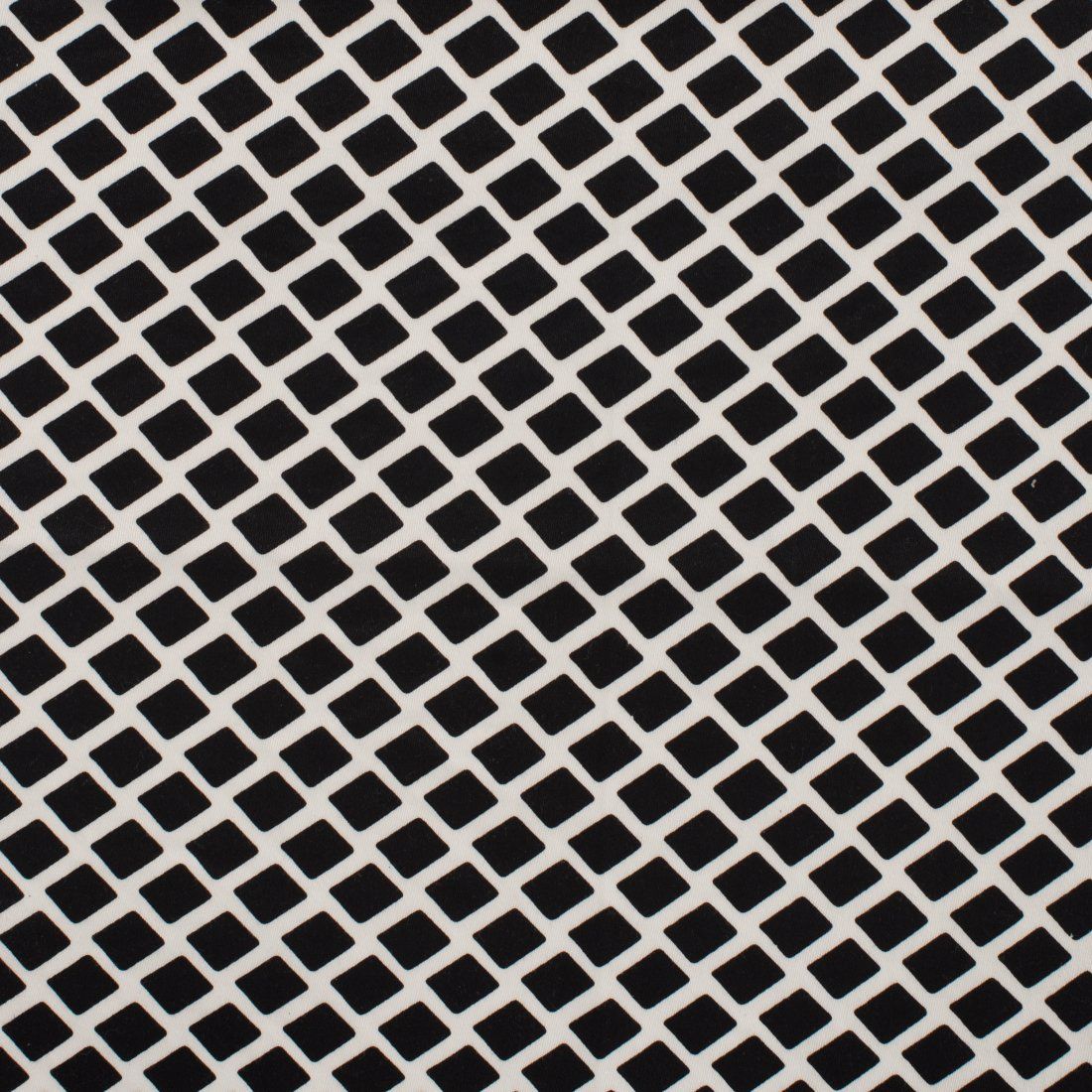 Baumwolle Gitter schwarz weiß diagonal