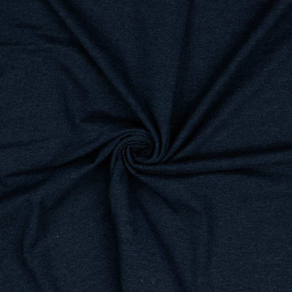 Jersey uni navy melange