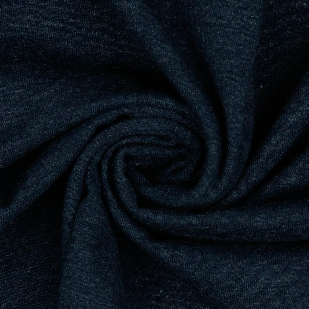 Jersey uni navy melange