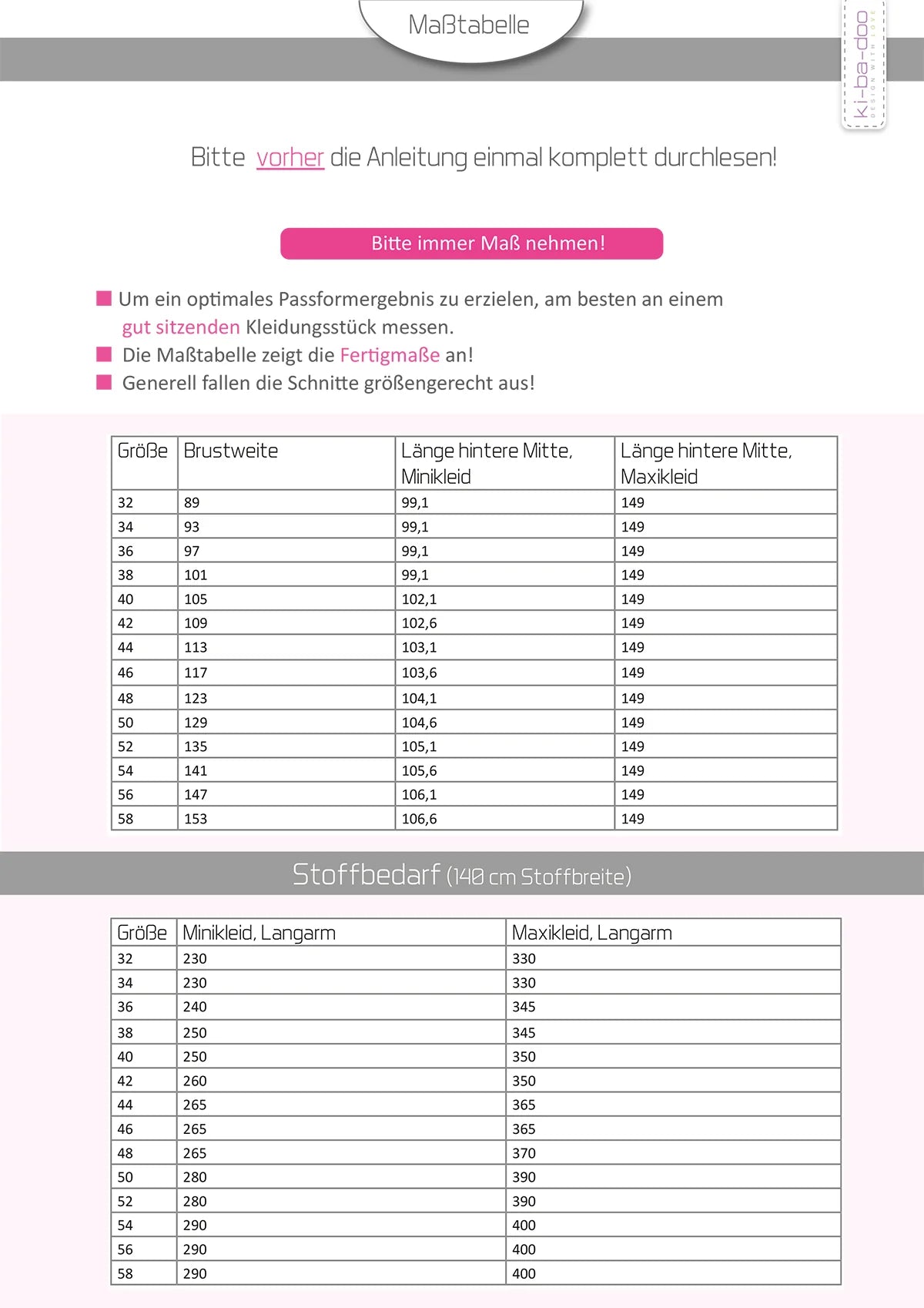 Ki-ba-doo Boho-Kleid Nelina Damen