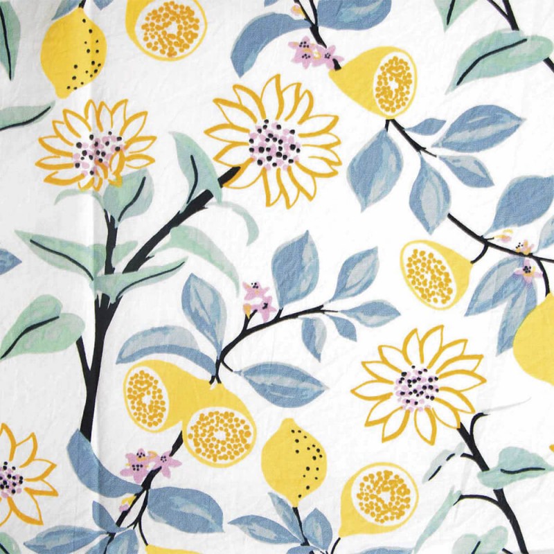 Baumwolle Katia Lemons & Flowers