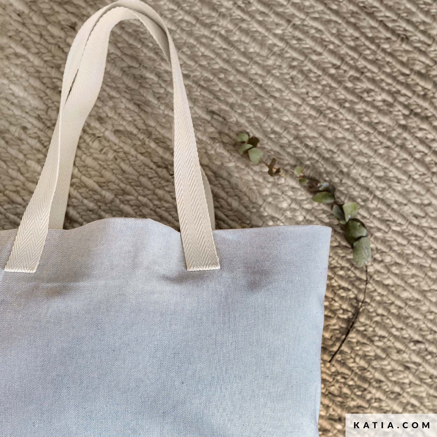 Canvas Recycled aqua