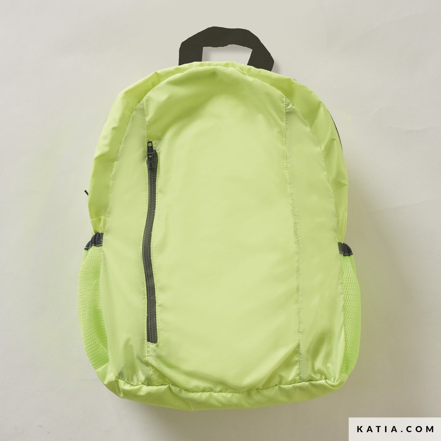 Polyripstop uni neon gelb
