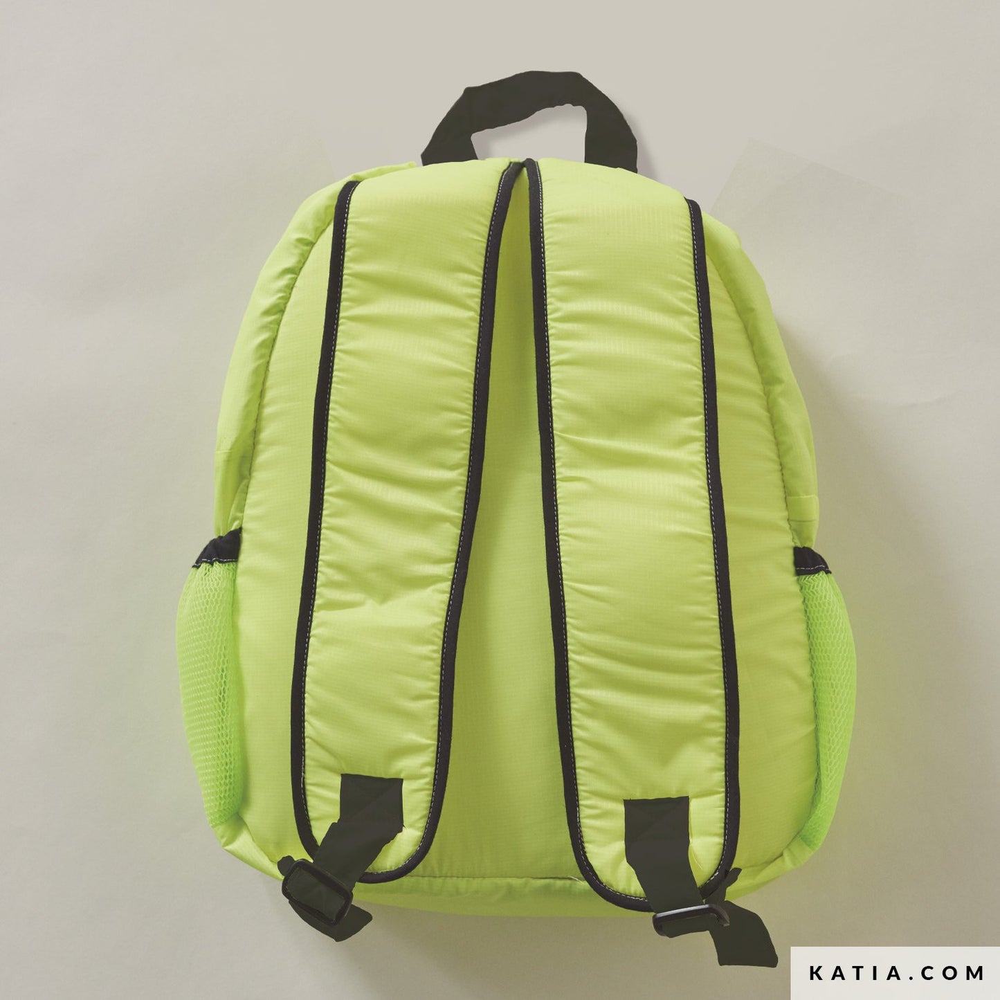 Polyripstop uni neon gelb
