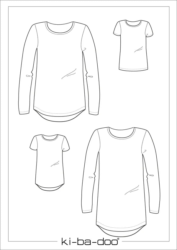 Ki-ba-doo Basic Shirt Mädchen Seike Kinder