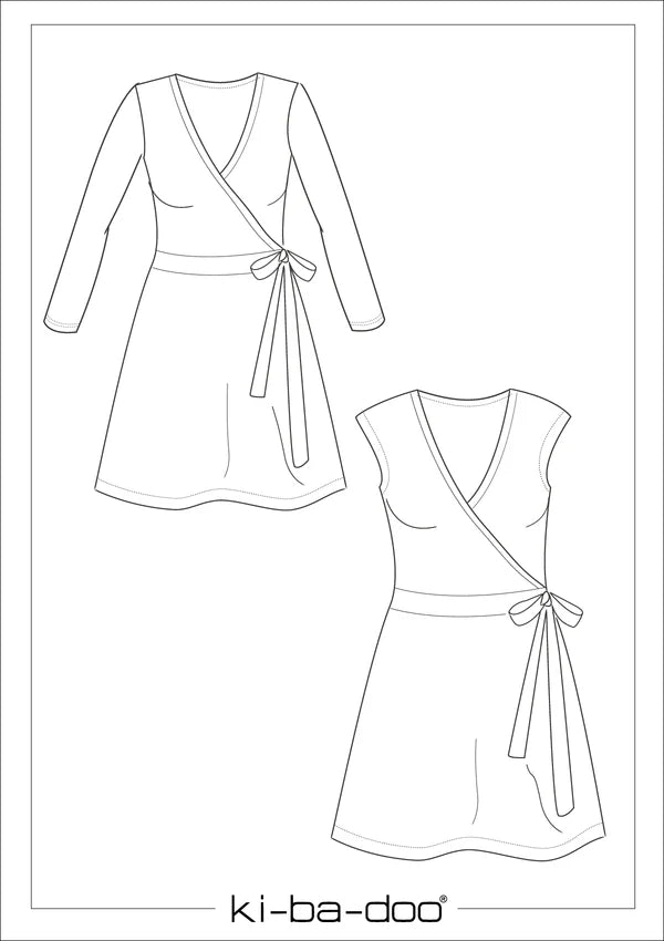Ki-ba-doo Basic Wickelkleid Damen