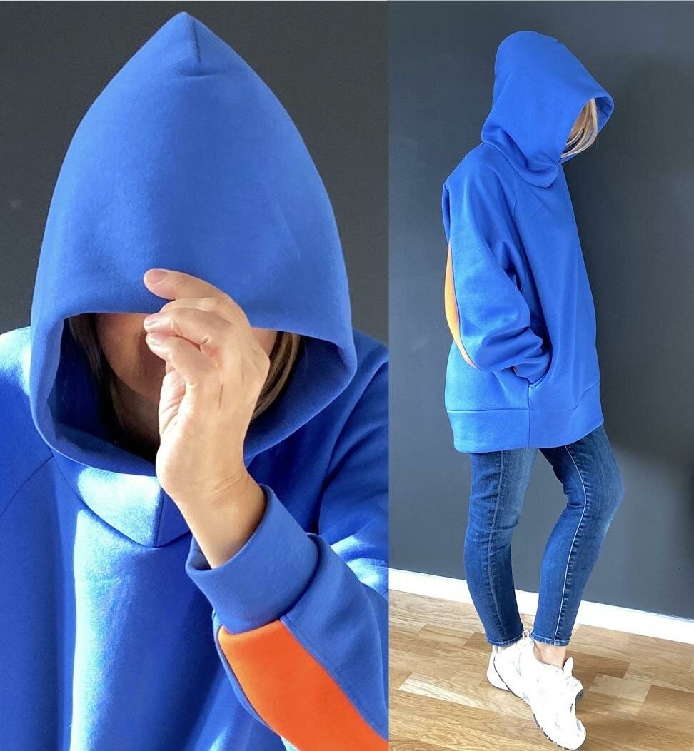 Echt Knorke - Firle Franz – Vokuhila-Kuschel-Oversize-Hoodie