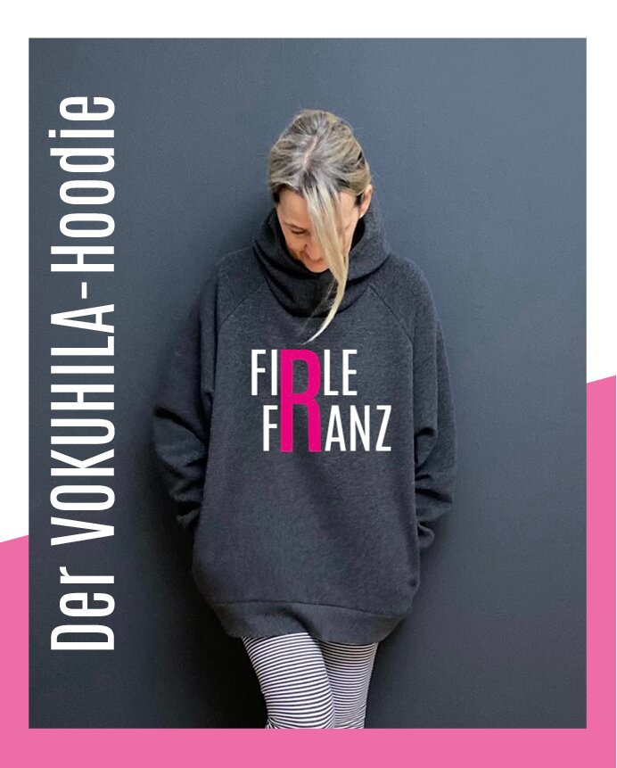 Echt Knorke - Firle Franz – Vokuhila-Kuschel-Oversize-Hoodie