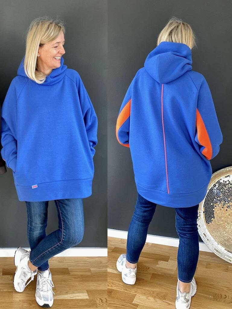 Echt Knorke - Firle Franz – Vokuhila-Kuschel-Oversize-Hoodie